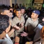 कांग्रेस कार्यालय कब्जे को लेकर बवाल जारी, अंदर मिले यूपी के 25 संदिग्ध, पुलिस कर रही जांच