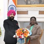 राज्यपाल ने राष्ट्रपति द्रौपदी मुर्मु से भेंट की