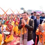 सीएम धामी ने बालावाला देहरादून में विराट हिन्दू सम्मेलन में प्रतिभाग किया