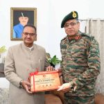 मंत्री गणेश से मिले मध्य कमान के आर्मी कमाण्डर, सैन्यधाम का किया संयुक्त निरीक्षण