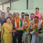 कांग्रेस कमेटी के नवनियुक्त पदाधिकारियों का किया गया स्वागत