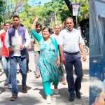 कांग्रेसियों ने लगाए पीएम गो बैक के नारे