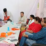 ब्रह्मकमल शक्ति संस्था के स्वास्थ्य शिविर का सैकड़ों लोगों ने उठाया लाभ