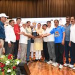 मुख्यमंत्री ने हल्द्वानी में वरिष्ठ नागरिक सम्मान एवं खेल समारोह में किया प्रतिभाग