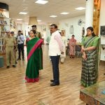 मुख्य सचिव ने विद्यालय, आंगनबाड़ी केन्द्र और पुस्तकालय का किया निरीक्षण