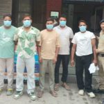 सार्वजनिक स्थानों पर हुड़दंग करने वाले छह आरोपी गिरफ्तार